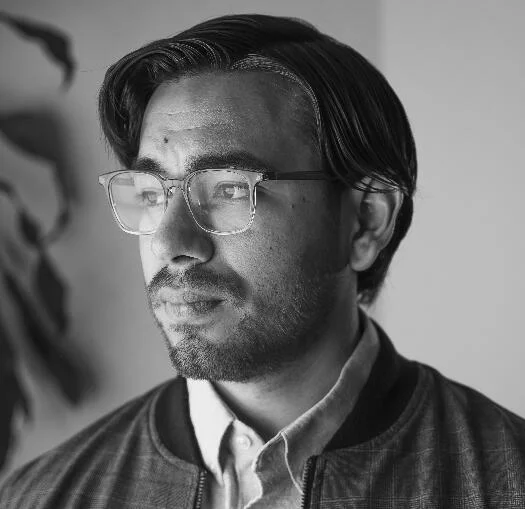 Portrait of filmmaker Cristian Medellin